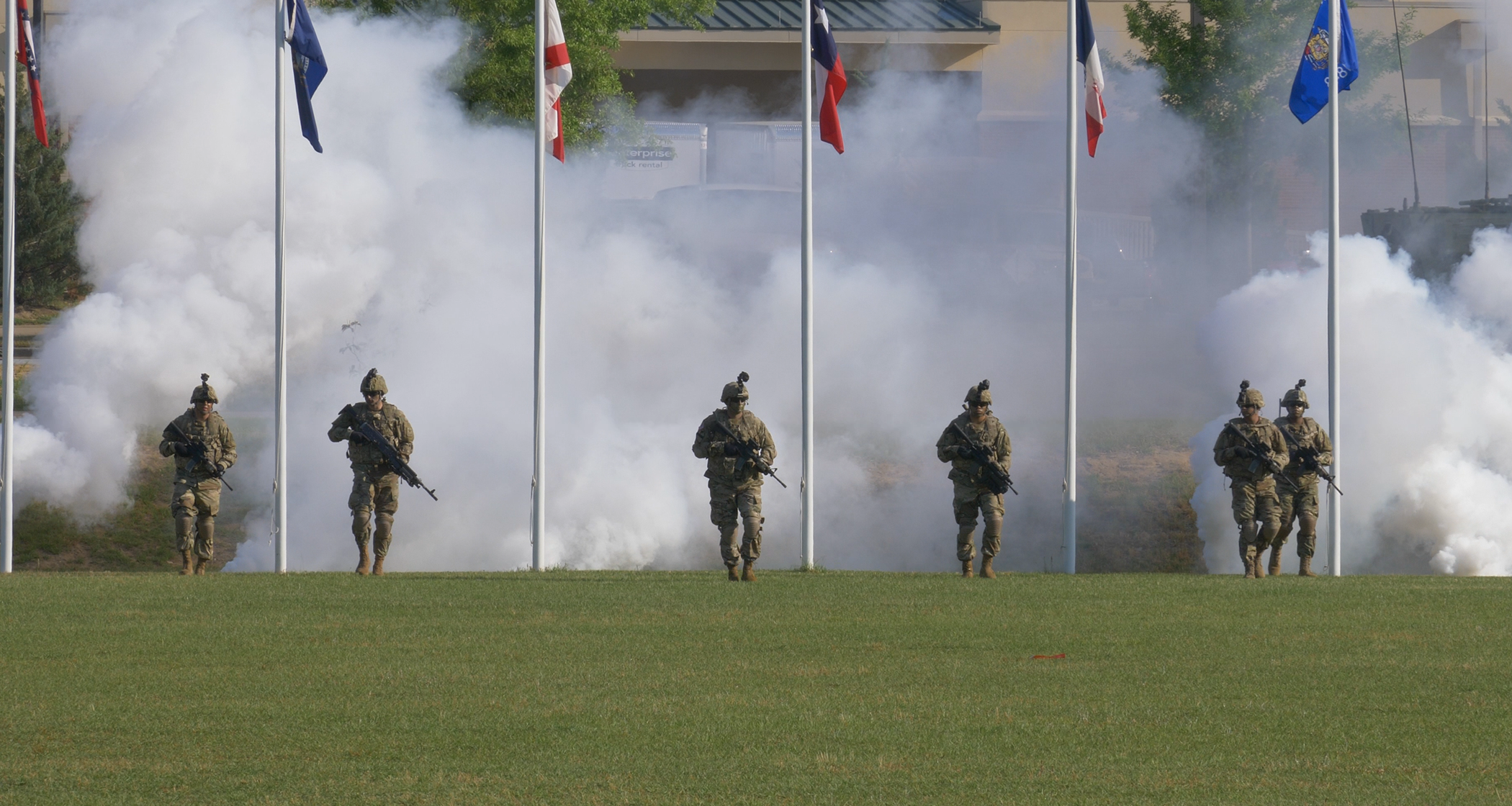 Fort Benning D TRP 5-15 CAV OSUT Graduation | US ARMY Cavalry Scouts MOS 19D